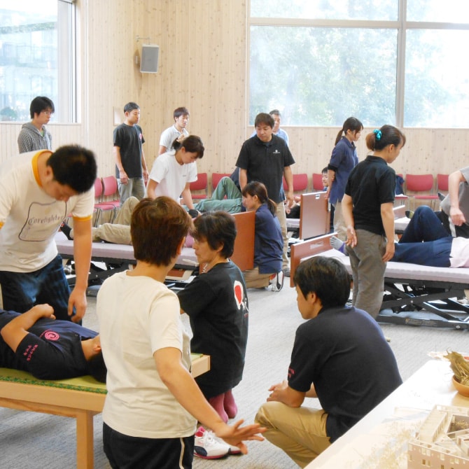 実技研修の様子