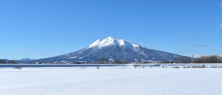 青森の雪景色